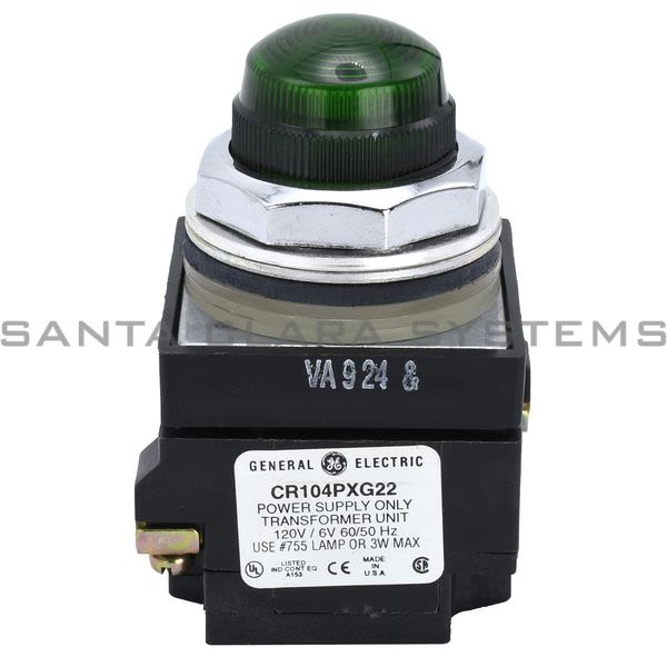 General Electric CR104PLG32G Indicator Light Green Product Image