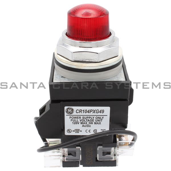 General Electric CR104PLT22R Indicating Light Product Image