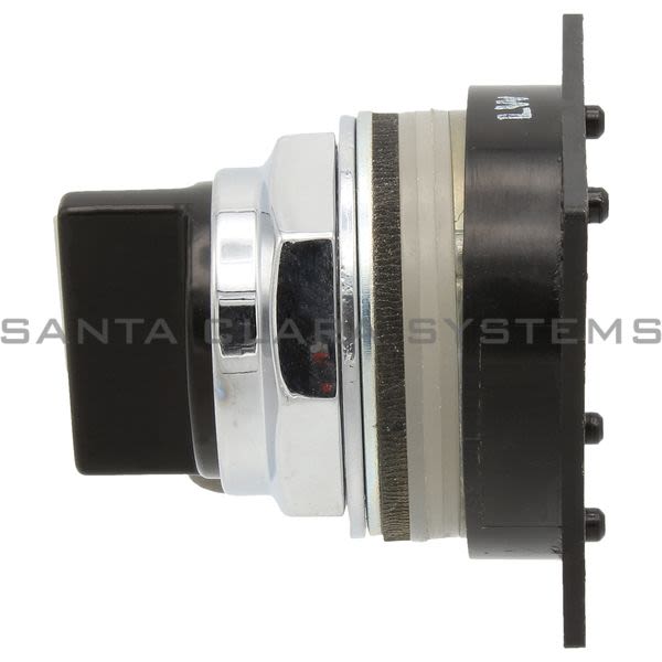 General Electric CR104PSG93B  Selector Switch 3 Position Spring Return Black Cap Product Image