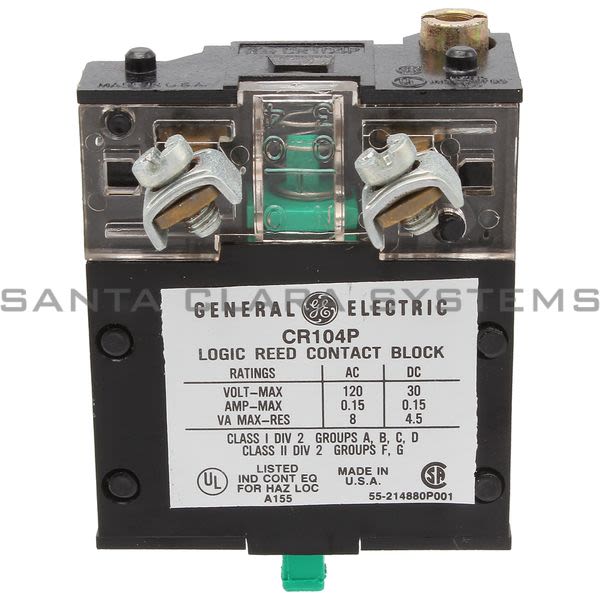 General Electric CR104PXC10R Contact Block Product Image