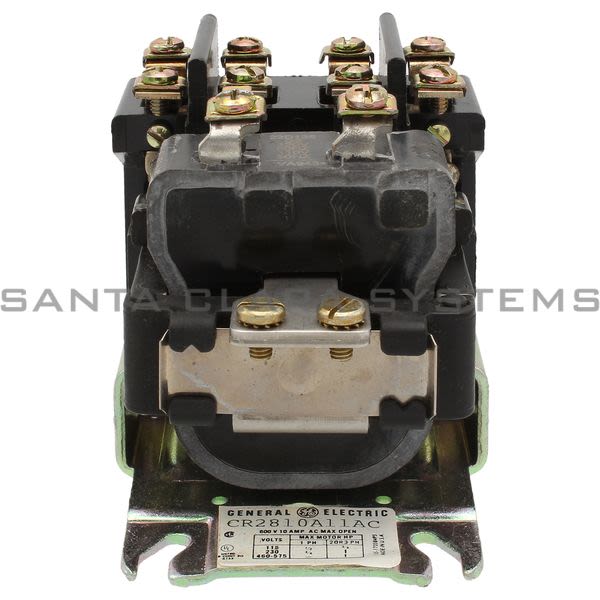 General Electric CR2810A11AC2 Contactor Magnetic 4 Pole NO 110V Product Image