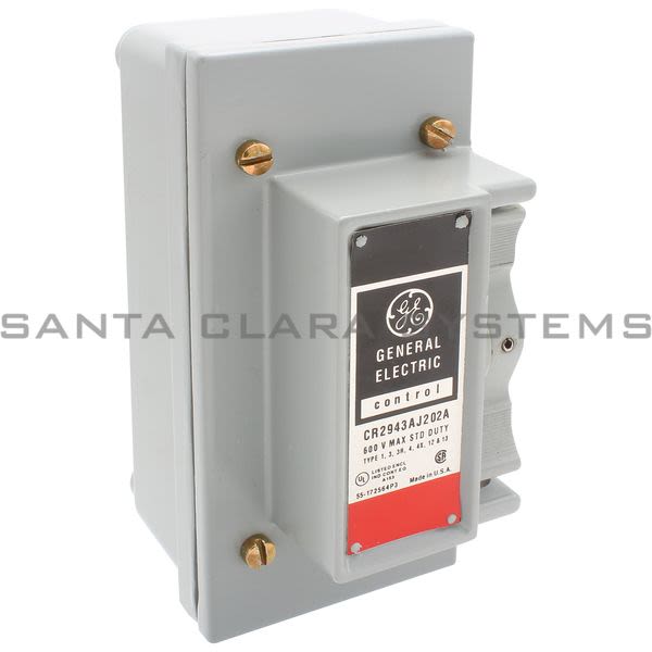 General Electric CR2943AJ202A Control Station Push Button 10AMP 600V Product Image
