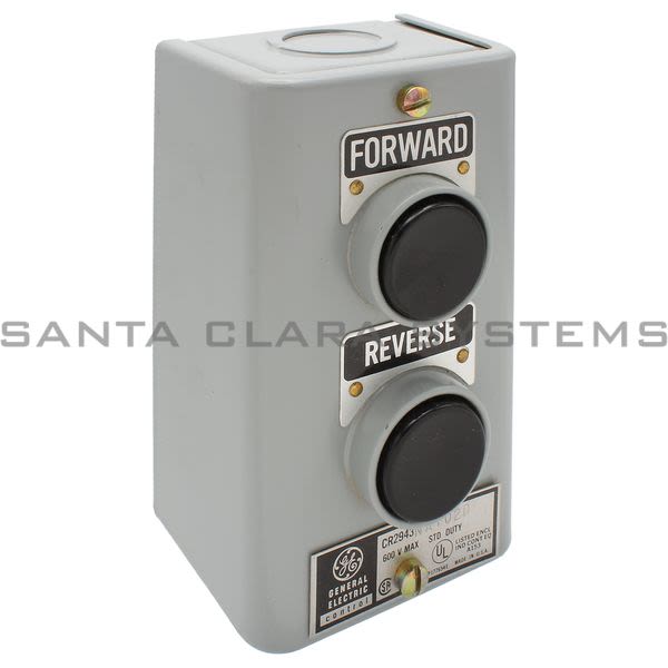 General Electric CR2943NA102D Pushbutton Station Forward/Reverse 600V Product Image