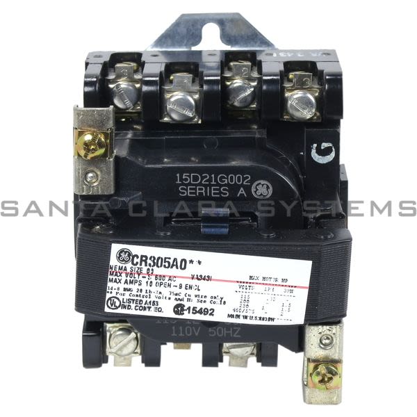 General Electric CR305A002 Contactor | CR305 115-120V Product Image