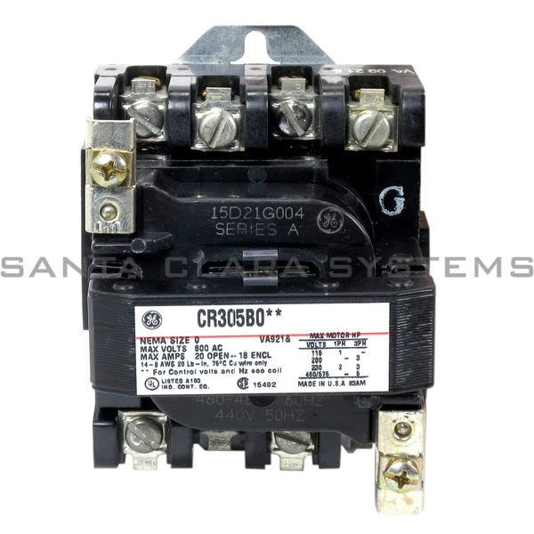 General Electric CR305B004 Contactor | CR305 460-480V Product Image