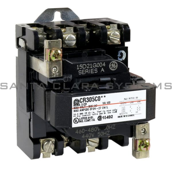 General Electric CR305C004  Contactor | CR305 460-480V Product Image