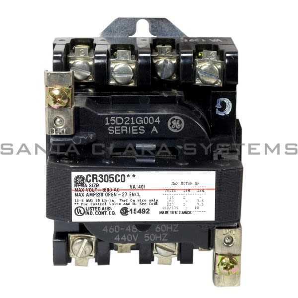 General Electric CR305C004  Contactor | CR305 460-480V Product Image
