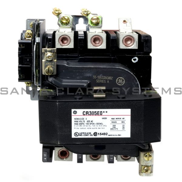 General Electric CR305E002 Contactor | CR305 115-120V Product Image