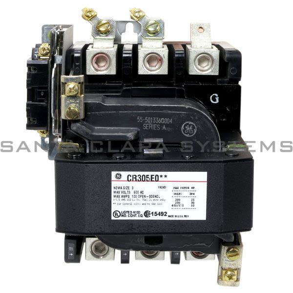 General Electric CR305E004 Contactor | CR305 460-480V Product Image