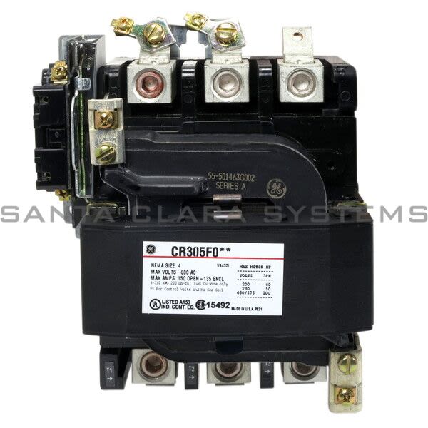 General Electric CR305F002 Contactor | CR305 115-120V Product Image