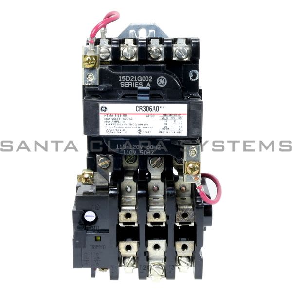 General Electric CR306A002 Starter | CR306 Size 00 Product Image
