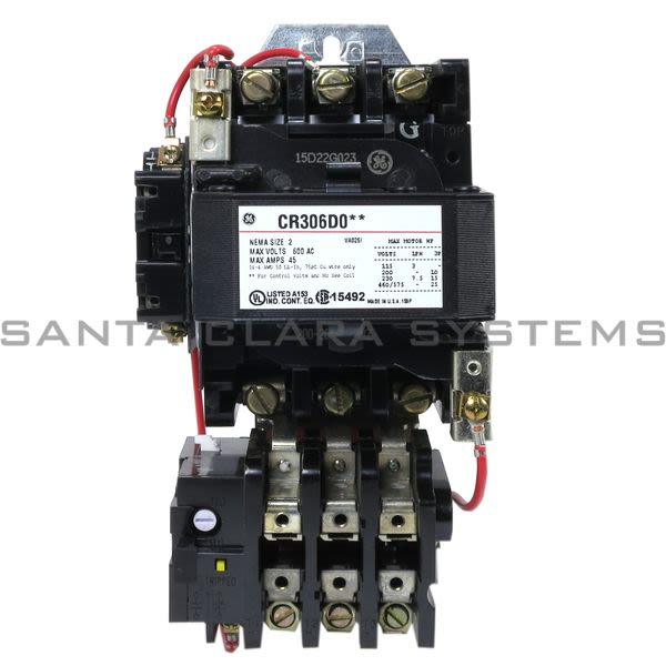 General Electric CR306D023 Starter | CR306 Size 2 Product Image