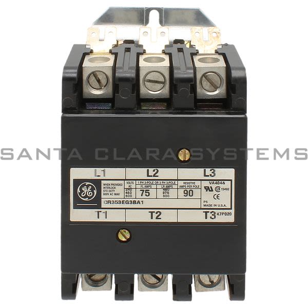 General Electric CR353EG3BA1 Contactor Product Image