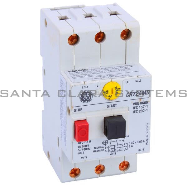 General Electric CR72AMD Manual Motor Controller Product Image