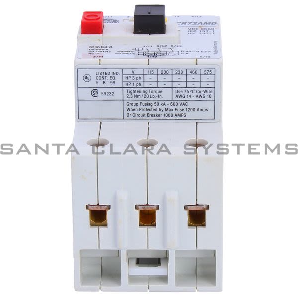 General Electric CR72AMD Manual Motor Controller Product Image