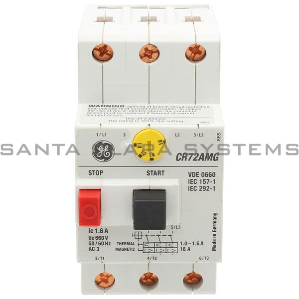 General Electric CR72AMG Motor Starter Protector Product Image