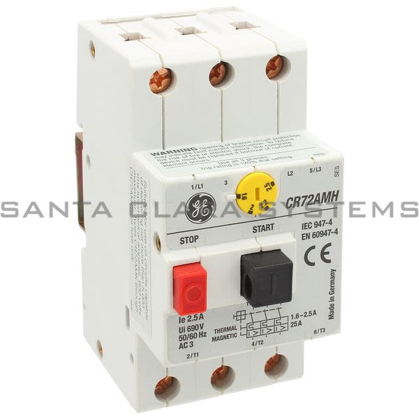 General Electric CR72AMH  Starter Motor Protector 1.6-2.5amp Product Image