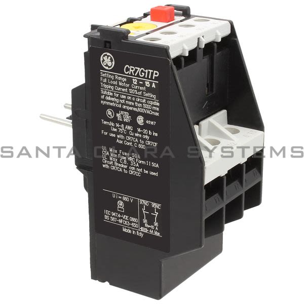 General Electric CR7G1TP Overload Relay Product Image