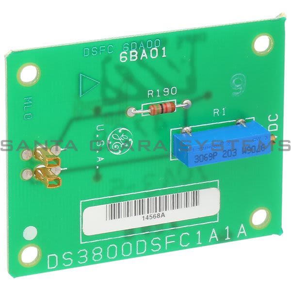 General Electric DS3800DSFC Circuit Card Product Image