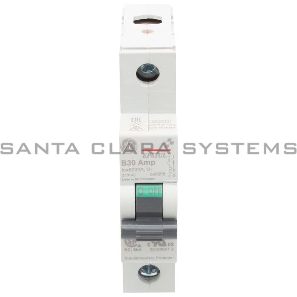 General Electric EP61ULB30 Miniature Circuit Breaker Product Image