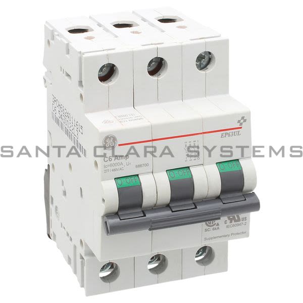 General Electric EP63ULC06 Circuit Breaker Product Image