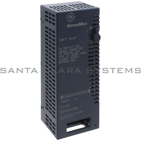 General Electric IC200ACC200 Modular Blank Power Supply Housing Product Image