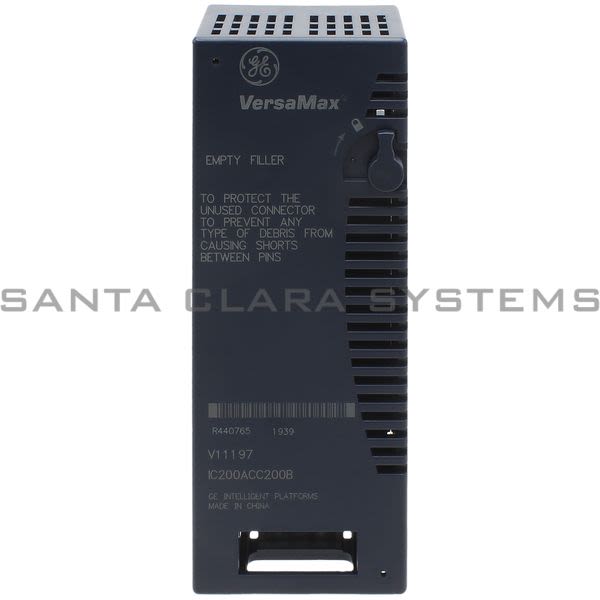 General Electric IC200ACC200 Modular Blank Power Supply Housing Product Image