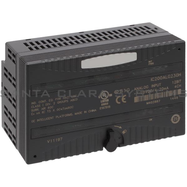 General Electric IC200ALG230 Analog Input Product Image