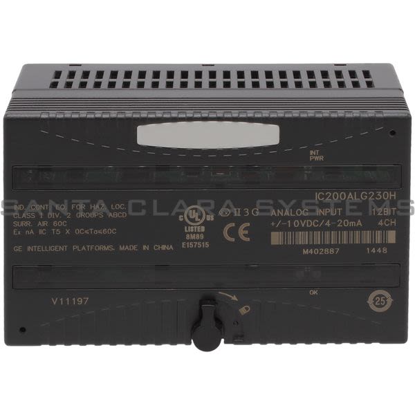 General Electric IC200ALG230 Analog Input Product Image