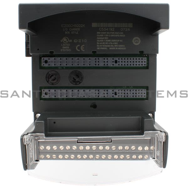 General Electric IC200CHS002 I/O Carrier Box Product Image
