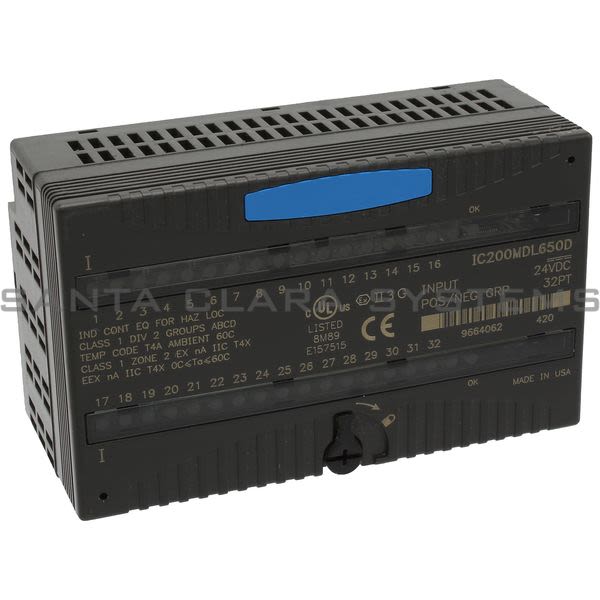 General Electric IC200 MDL 650  Input Module Product Image