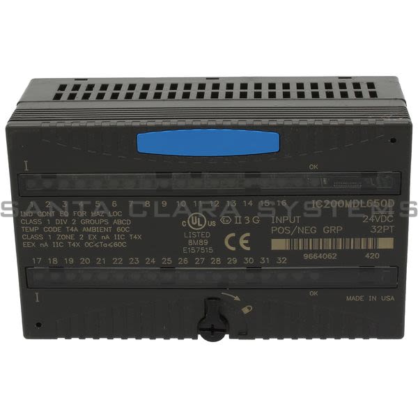 General Electric IC200 MDL 650  Input Module Product Image