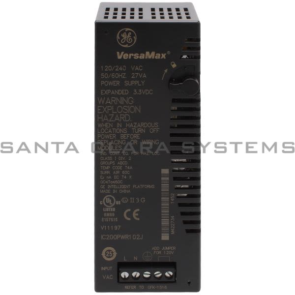 General Electric IC200PWR102 Power Supply | VersaMax Product Image