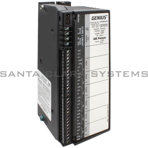General Electric IC660BBA026 I/O Block Product Image