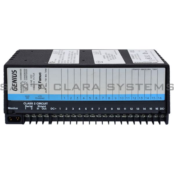 General Electric IC660 BBD 020  I/O Block Product Image