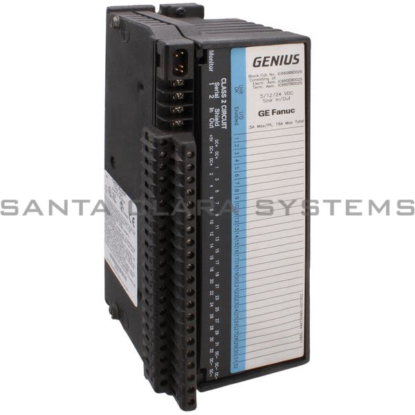 General Electric IC660BBD025 I/O Module 32-Point | Genius Block Product Image
