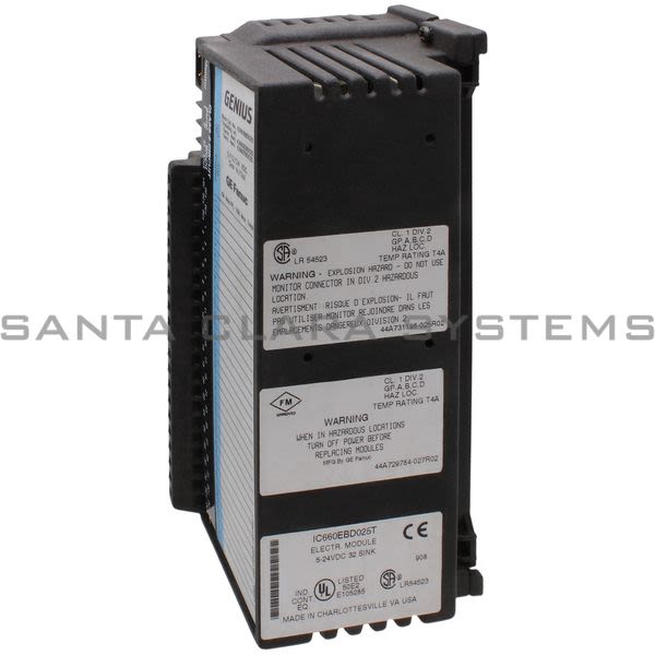 General Electric IC660BBD025 I/O Module 32-Point | Genius Block Product Image