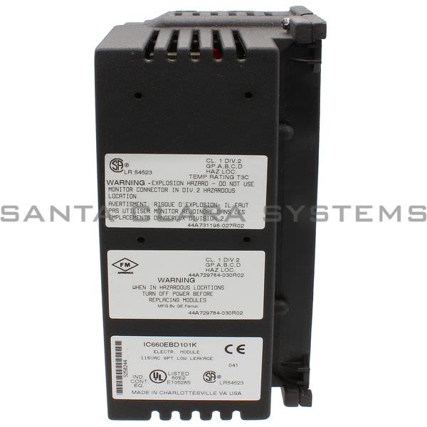 General Electric IC660BBD101 I/O Block | Genius Product Image