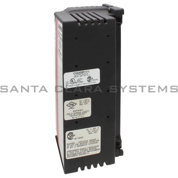 General Electric IC660BBR101 Relay Output Block 16-PT Product Image
