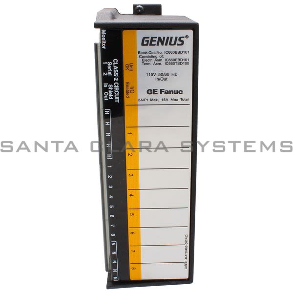 General Electric IC660 EBD 101  Electronic Assembly Product Image