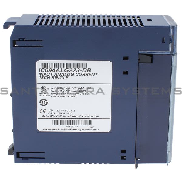 General Electric IC693ALG223 Analog Input Module Product Image