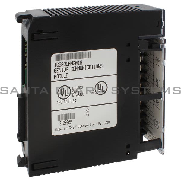General Electric IC693 CMM 301  Genius Communication Module GCM Product Image