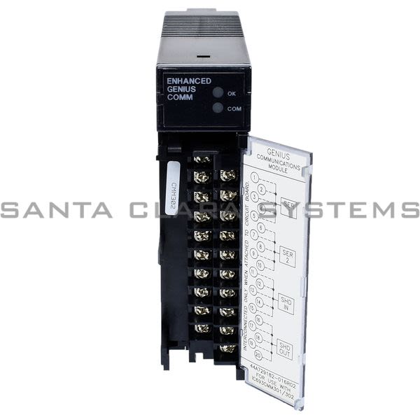 General Electric IC693 CMM 302  Communications Module Genius GCM+ Product Image