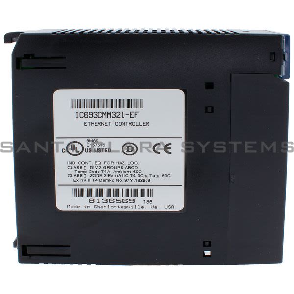 General Electric IC693 CMM 321  Ethernet Interface Module Product Image