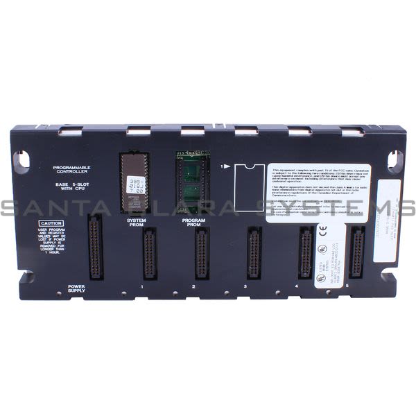 General Electric IC693CPU313 CPU 5Slot Base Product Image