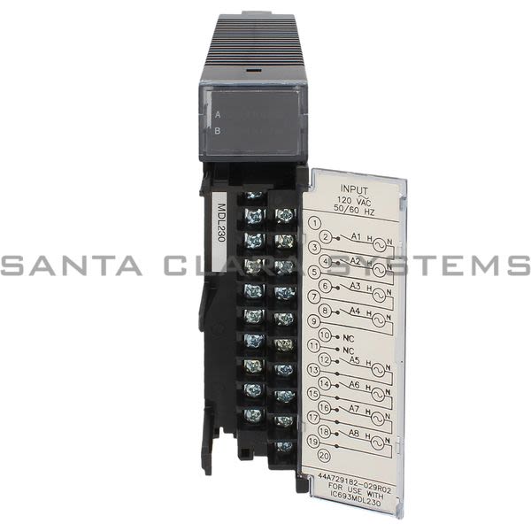 General Electric IC693MDL230 8-Point Isolated Input Module Product Image