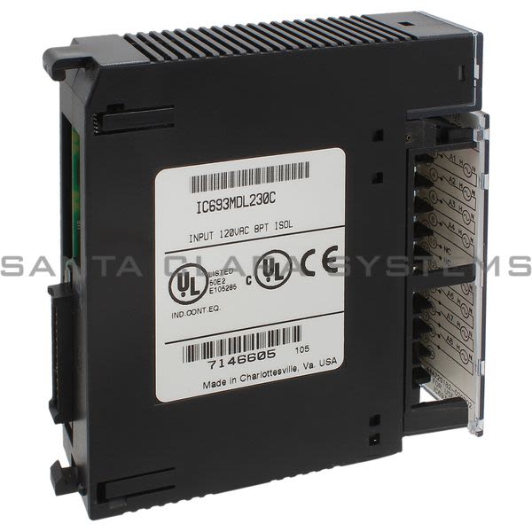 General Electric IC693MDL230 8-Point Isolated Input Module Product Image