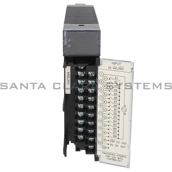 General Electric IC693MDL241 Input Module | Series 90-30 24 VAC/VDC 16-PT Product Image