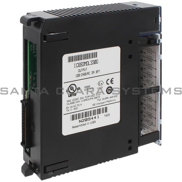General Electric IC693MDL330 8-Point Output Module Product Image