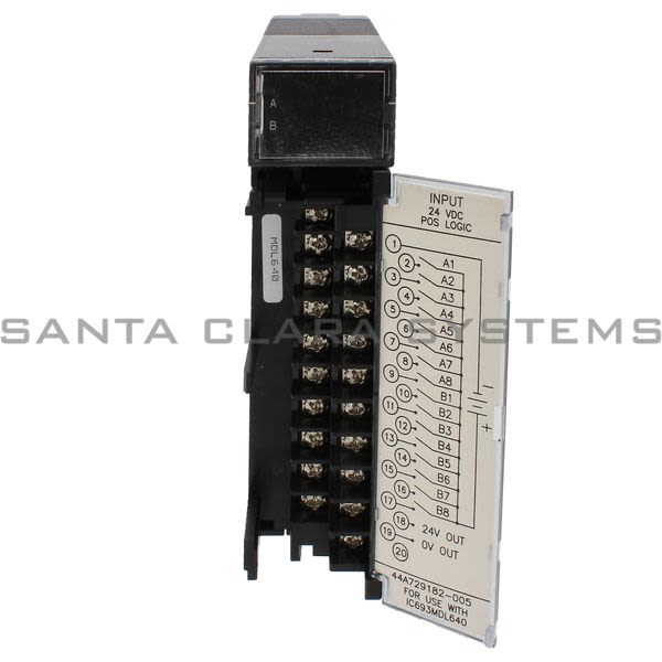General Electric IC693 MDL 640  24 VDC Input Positive Logic 16-PT Product Image